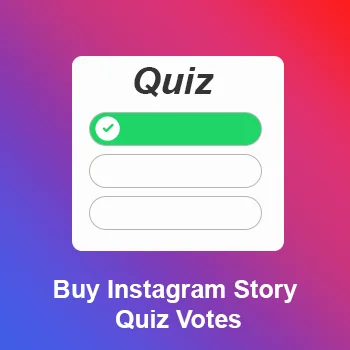 Buy Instagram Story Quiz Votes